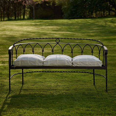 Metal Garden Bench Cushion 